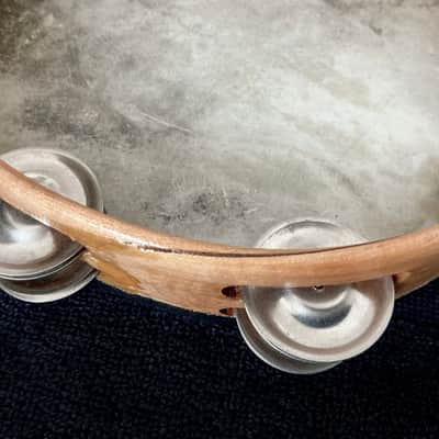 Ludwig Concert Tambourine 10” Double Row Jingles 1960’s (Sound File) image 8
