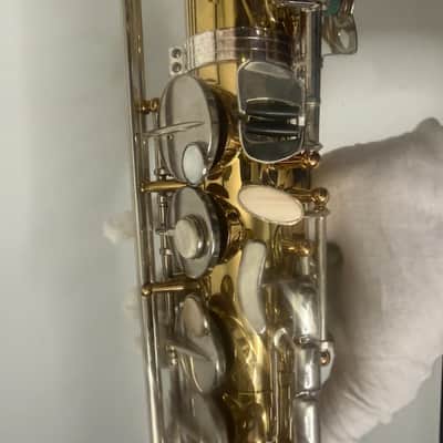 Straight Alto Saxophone LA Sax Lilttle Use Plays Perfectly image 4