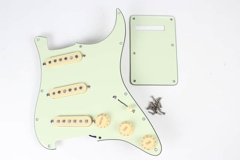 Fender Stratocaster '57 1957 Riessue Japan Loaded Pickguard ~Staggered Pole Pickups~ Strat MIJ image 1