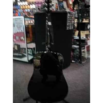 Squier A-150 Acoustic Guitar Black image 2