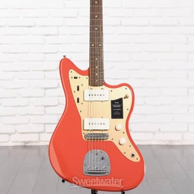 Fender Limited Vintera II Road Worn '50s Jazzmaster Electric Guitar - Fiesta Red (JzzMV2RW50FRd1) image 1