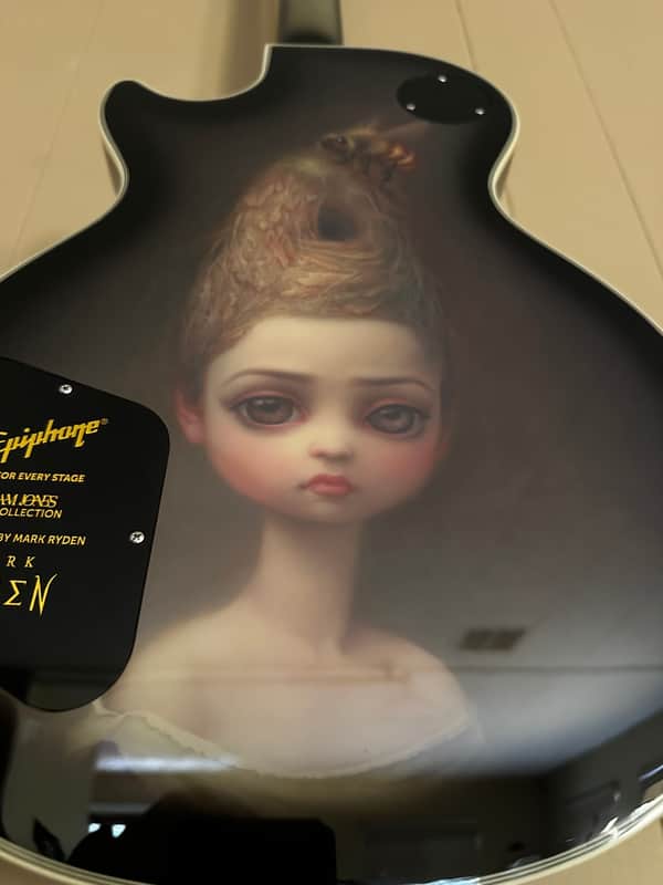 Epiphone Adam Jones Signature Art Series Les Paul Custom 2024 - Mark Ryden’s “Queen Bee" / Silverburst