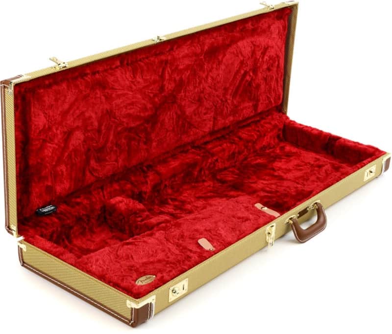 Fender Classic Series Stratocaster/Telecaster Hardshell Case - Tweed image 1