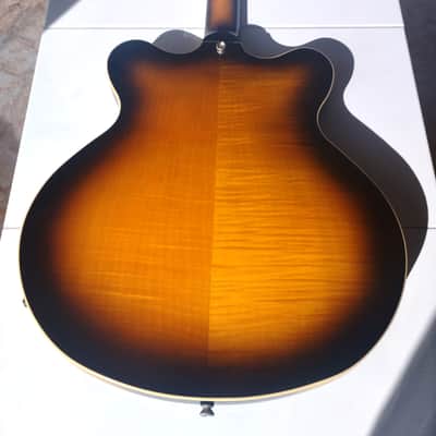 Hofner Contemporary Series Verythin with Rosewood Fretboard 2006 - 2007 - Natural image 4