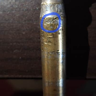 Vintage York & Sons Trumpet Mouthpiece Model 22 1900-1930 image 8