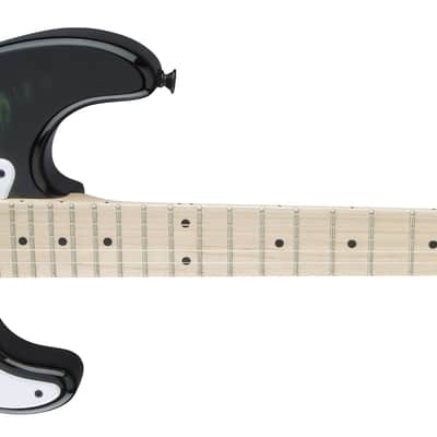 Jackson X Series Signature Adrian Smith SDXQM Electric Guitar, Maple Fingerboard (Transparent Green) image 3