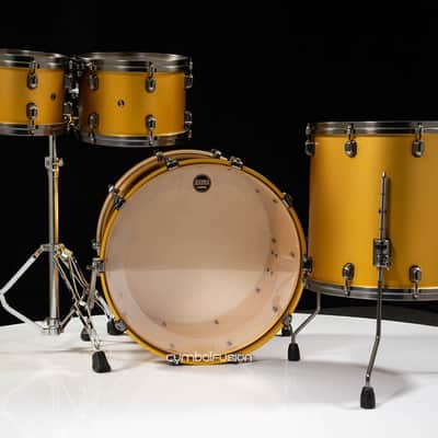 Tama Starclassic Maple 4pc Shell Pack - Satin Aztec Gold Metallic image 3