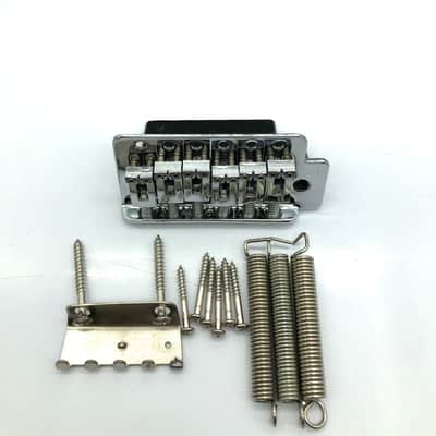 Stratocaster Style Tremolo/Vibrato Assembly Chrome image 1