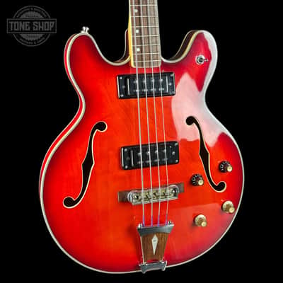 Vintage 1971 Epiphone 5120E Red w/non original case TSU25055 image 4