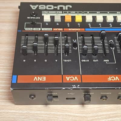 Roland JU-06A Boutique Series Digital Synthesizer Sound Module With Angled Stand image 4
