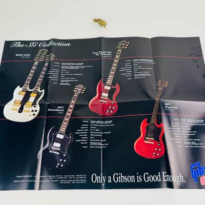 Gibson Angus Young Promotional Poster 1992 image 2