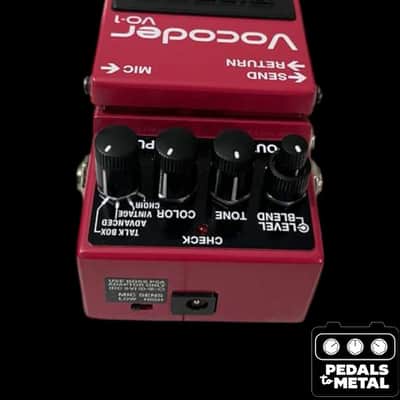 Boss VO-1 Vocoder 2016 - Present - Red - X18464 image 3