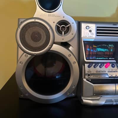 JVC Compact Stereo System MX-GT90 CD Dual Cassette Freshly Serviced Top Modelš„ image 6