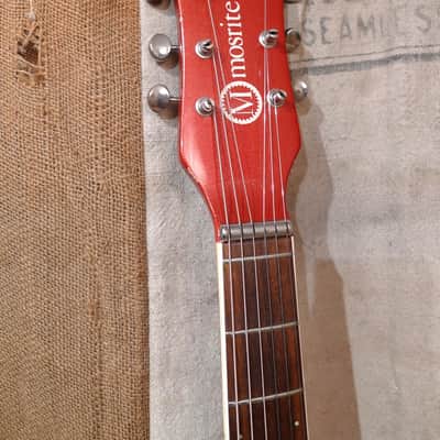 Mosrite Model 88 1988 Sparkle Red image 4