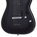 Schecter Damien Platinum-6 6-String RH Electric Guitar-Satin Black 1181