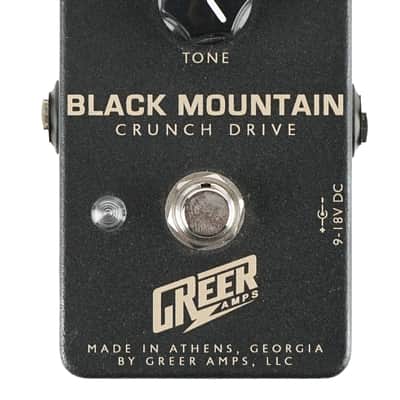 New Greer Amps Black Mountain Crunch Drive image 2