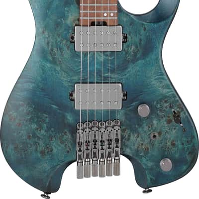 Ibanez Q52PB-COL Quest Electric Guitar 6-String - Cosmic Blue Low Gloss + Gig Bag image 1
