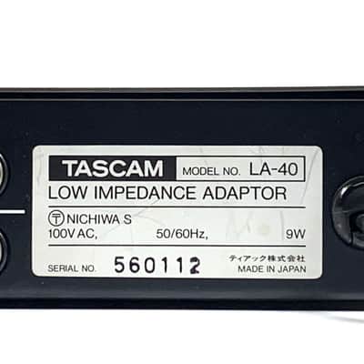 Tascam LA-40 Low Impedance Adapter Lo-Hi High-lo-4 Channel-Vintage Pro Rack TGHM image 9