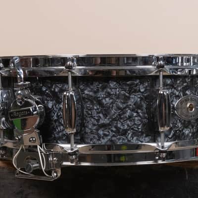 Rogers 5x14 Black Diamond Pearl Dyna-Sonic Snare Drum image 5