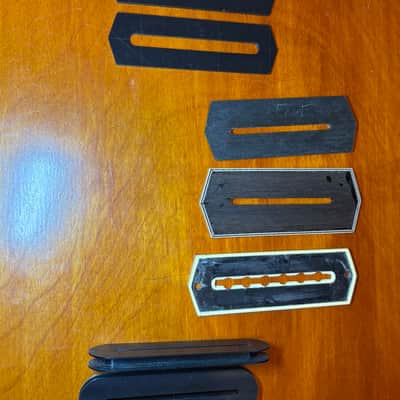 Charlie Christian style Pickup covers lot of 5 80’s - Wood/Plastic/Celluloid image 2