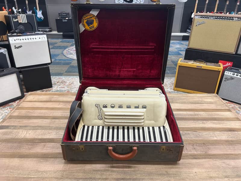 Used Pancordion Crucianelli Accordion with Case image 1