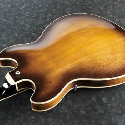 Ibanez Artcore AS73TBC Semi-Hollow Jazz Style Tobacco Brown Electric Guitar image 3