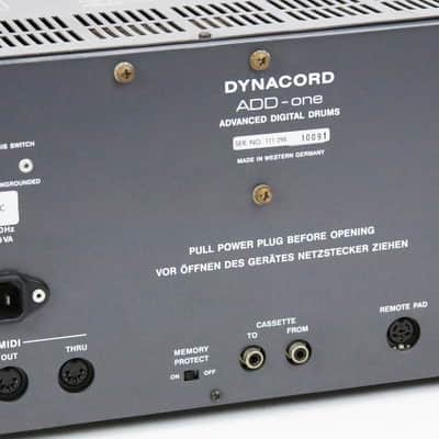 1986 Dynacord ADD-one Advanced Digital Drums & ADD-drive Advanced Digital Sampler 8-Voice Analog CEM Rack Mount Drum Machine Samples Serviced & Studio Ready image 4