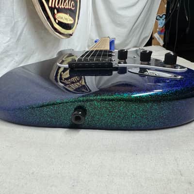 Fender Special Edition FSR Flip Flop Standard Stratocaster Guitar - upgraded! 2004 - Green-Blue image 18