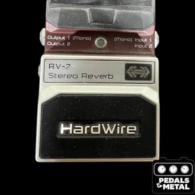 DigiTech Hardwire RV-7 Stereo Reverb - Gearspace