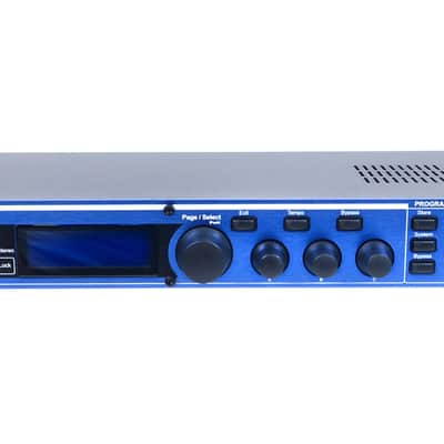 Lexicon MX400 Dual Stereo / Surround Reverb Effects Processor 2010s - Blue image 2