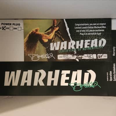 KHDK Electronics Warhead mini amp limeted 333 2024 - Snake skin image 4
