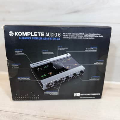 Native Instruments Komplete Audio 6 Gen 1 USB Audio Interface w/ Original Box & USB Cable 2010's image 5