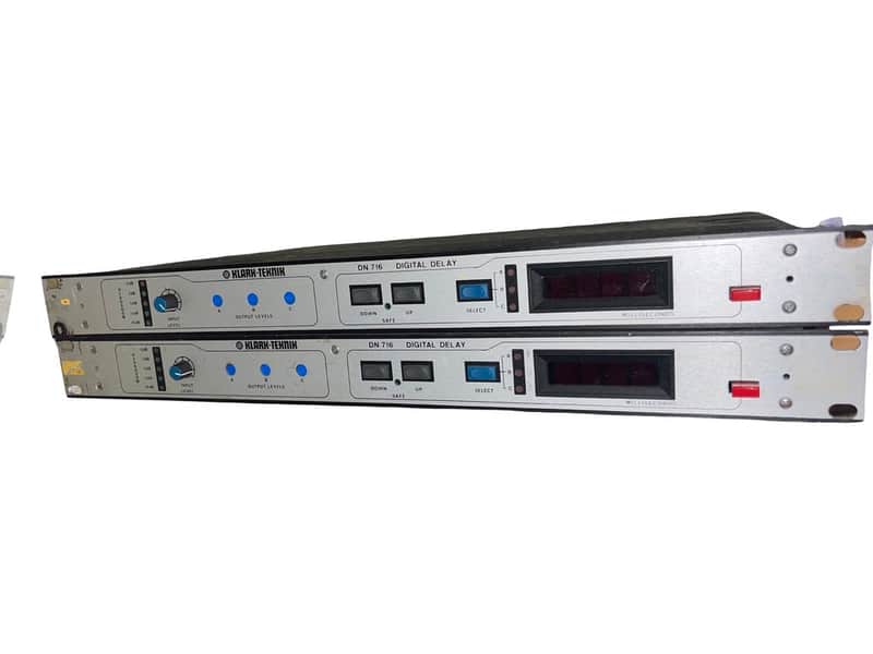 Klark Teknik DN716 1980s Digital Delay (Pair) image 1