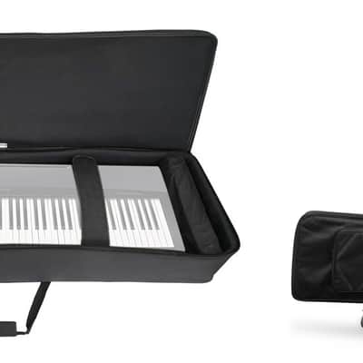 Rockville 88 Key Slim Padded Rigid Keyboard Gig Bag Case For Casio Privia PX-160