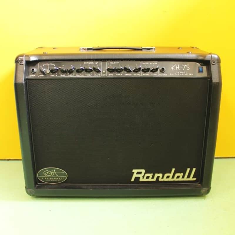 Randall KH-75 Kirk Hammett Signature Guitar Combo RARE! image 1