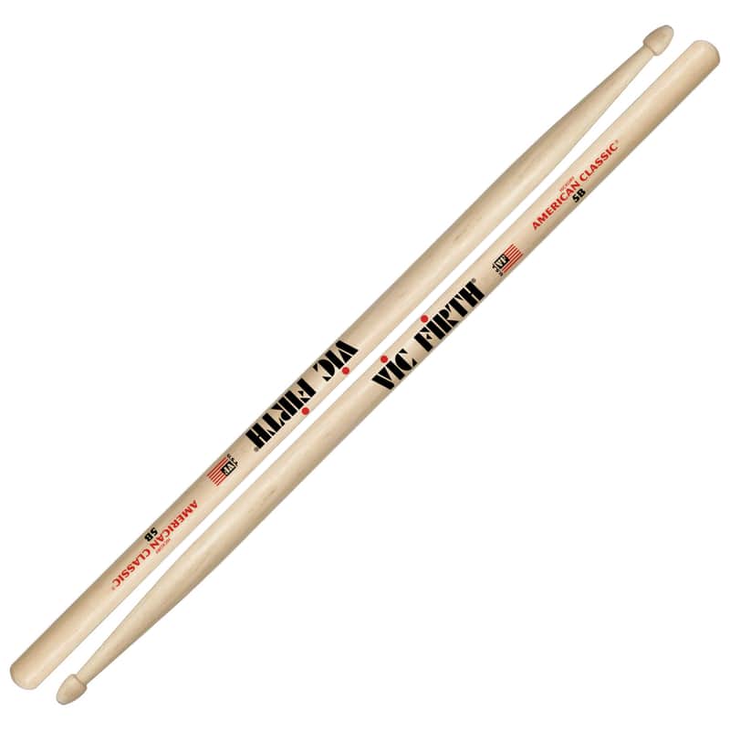 Vic Firth 5B American Classics Wood Tip Drum Sticks image 2