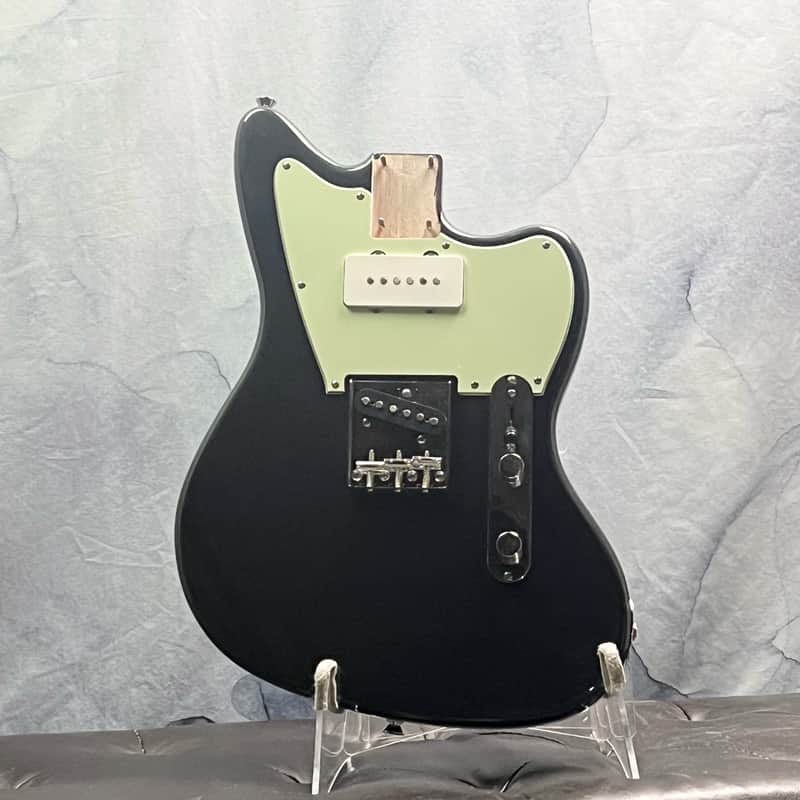 Squier Loaded SJ Offset Telecaster Jazzmaster Body Charcoal Frost Metallic image 1