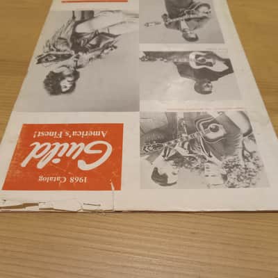 Vintage 1968 Guitar Guitar and Bass Catalog! Rare, Original Case Candy, Paperwork! image 2