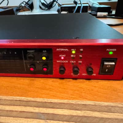 Focusrite Clarett+ 8Pre USB-C Audio Interface 2021 - Present - Red image 3