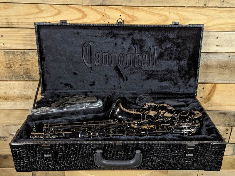 Cannonball Gerald Albright Signature Series G5-B Alto Sax Black-Nickel