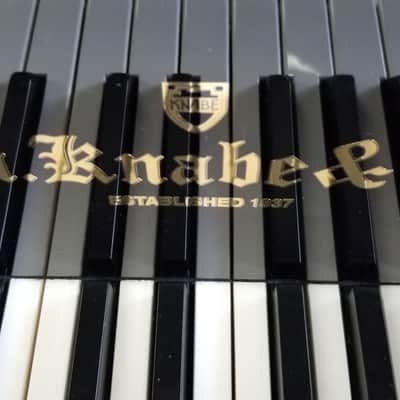 Knabe WG61 6'1 GRAND PIANO Polish Ebony - Make Offer image 2