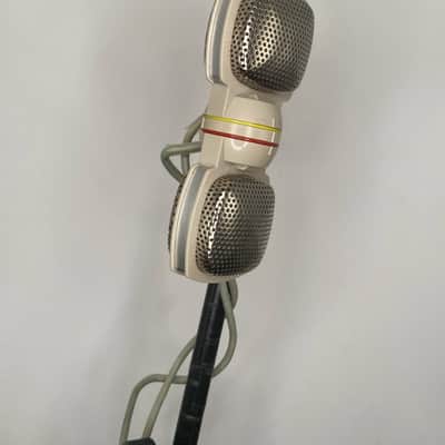 Grundig GDSM 202 Stereo Dynamic Microphone 1960s - White image 4