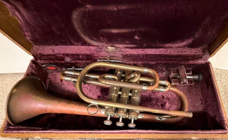 FE Olds Ambassador Cornet W/ Original Lifton Hardcase  PLAYER