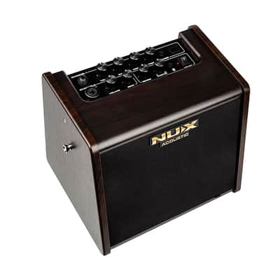 NUX AC-25 25W Portable Acoustic Guitar Amplifier, Bluetooth, 2 Amp Models image 5