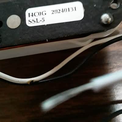 Seymour Duncan SSL-5 Custom Staggered Strat Pickup Set 2010s - White image 6