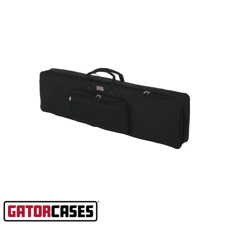 Gator Cases - GKB-88 SLXL - 88 Note Keyboard Gig Bag; Slim Extra Long Design image 1