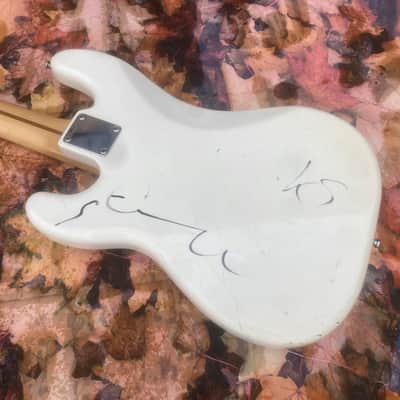 Fender Precision , Ex Saxon , Steve Dawson 1990s White image 4