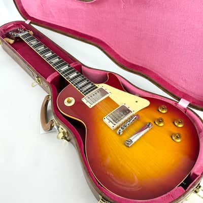 2025 Gibson Custom Murphy Lab 1958 Les Paul Ultra Light Aged - Washed Cherry image 1