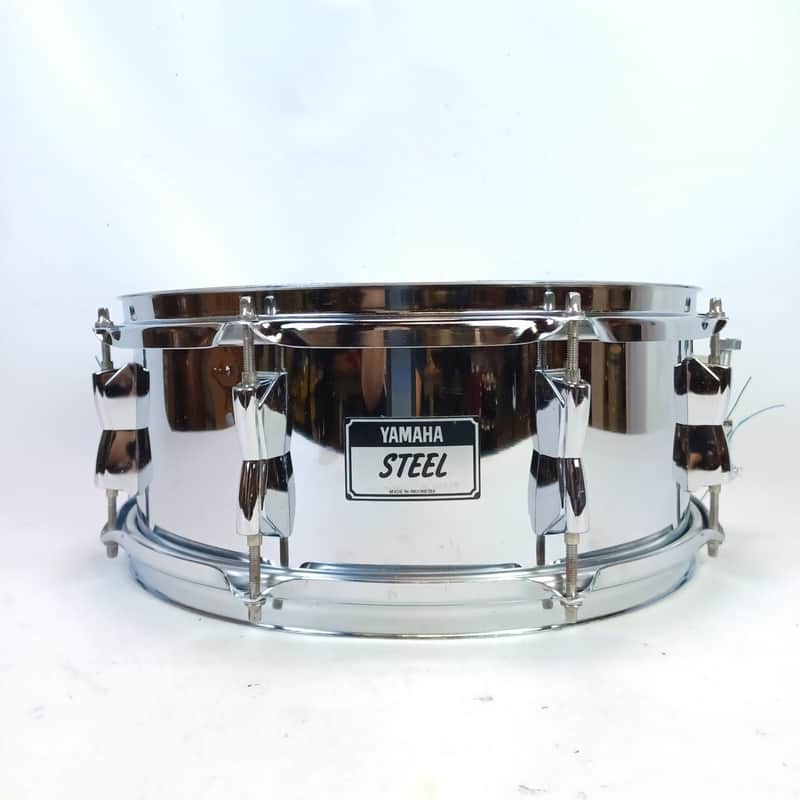 Yamaha SD245 14x5.5"Snare Drum Steel Shell Chrome Triple-Flange Rim 8Lug PLY1187 image 1