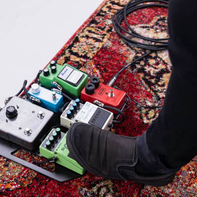 Gator Cases Compact Metal Pedalboard Fits in Main Pocket of Most Gator Cases; 10.75" x 10.25" Surface (GPB-POCKETBOARD) image 7